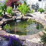 Mẫu hồ cá koi sân vườn đẹp 10