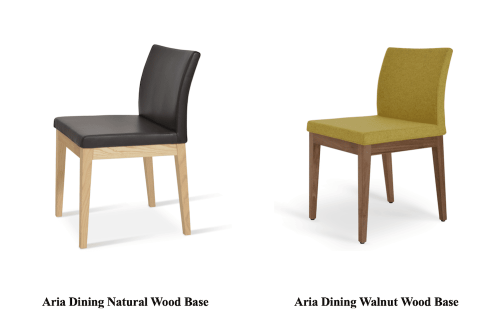 aria wood chairs blog