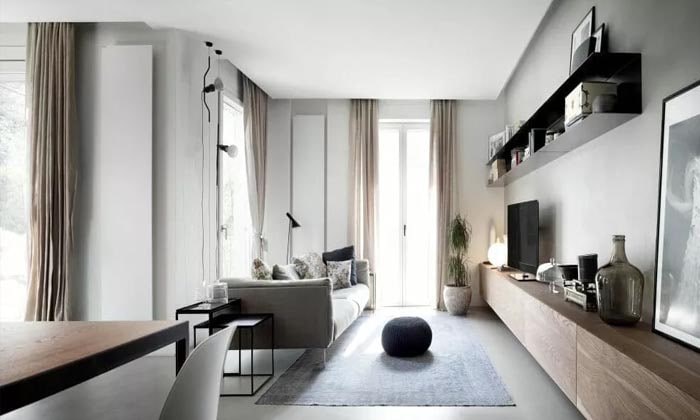 Phong cách thiết kế nội thất tối giản 02